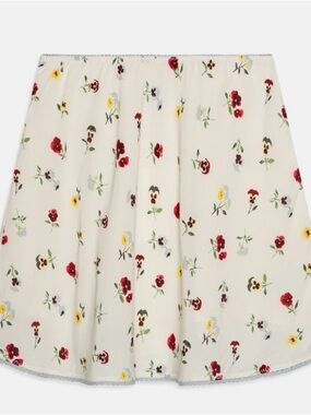NWT Gap x Doen Ivory Floral Skirt - Girls